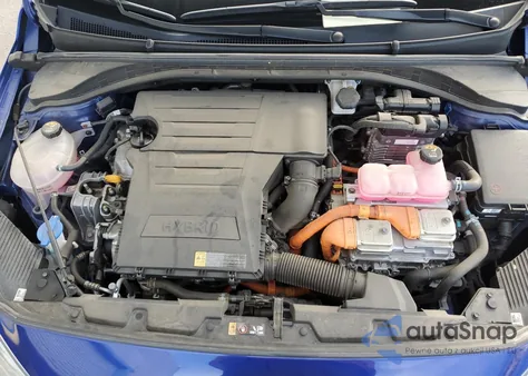 2020 Hyundai Ioniq Hybrid Se из США, поврежденный, VIN KMHC75LC9LU239986